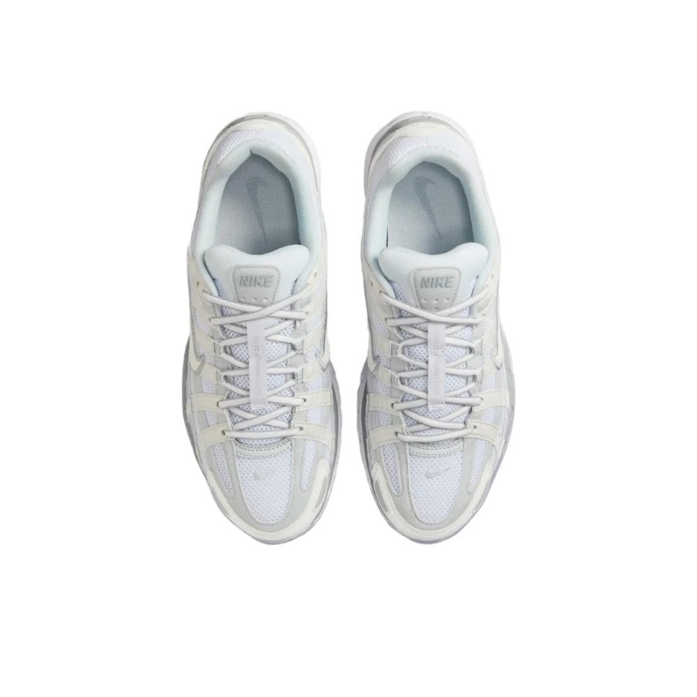 Nike Womens P-6000 Summit White Pure Platinum Running Shoe Wolf Grey FV6603-101 - Picture 4 of 12